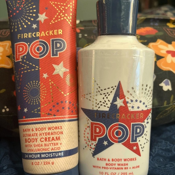 Bath & Body Works Firecracker Pop Body Wash - Red, White, Blue - Picture 1 of 1